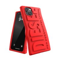 DIESEL D Silicone iPhone 15 Plus Red