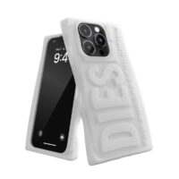 DIESEL D Silicone iPhone 15 Pro MilkyWhite